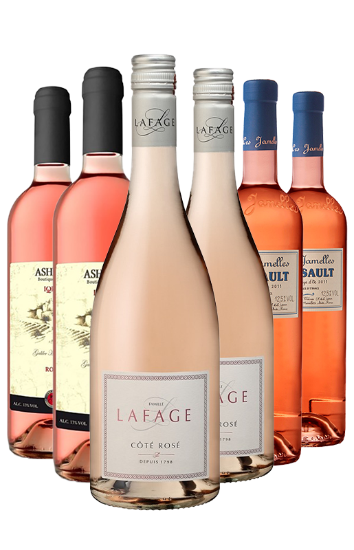 שישיית יינות רוזה